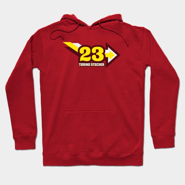 1975 - Tornio Stocker (Red) Hoodie by jepegdesign